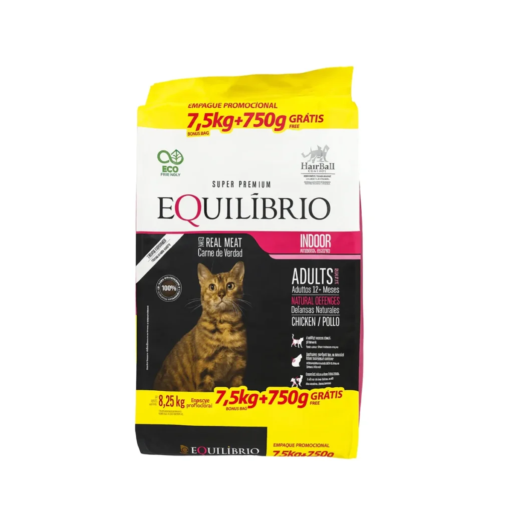 Alimento Equilibrio gato 8.25kg Uruguay