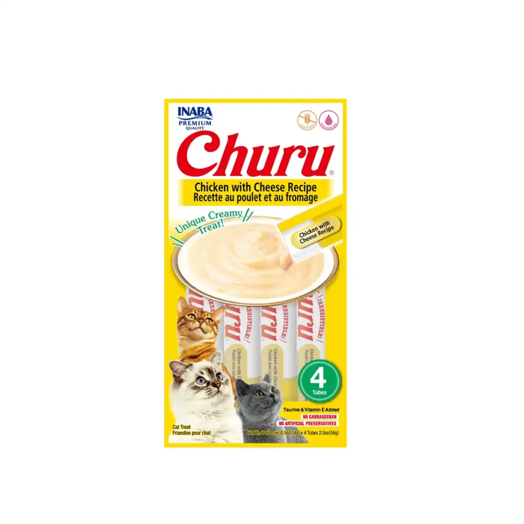 Snacks Churu pollo y queso 56g Uruguay