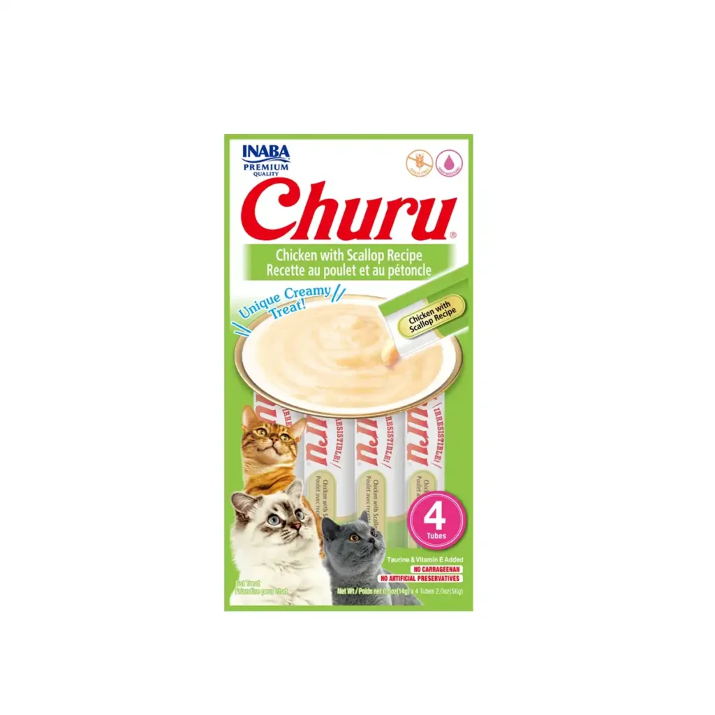 Snacks Churu pollo y vieiras 56g Uruguay